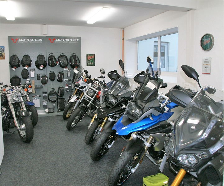 Motorradladen gebrauchte Motorräder